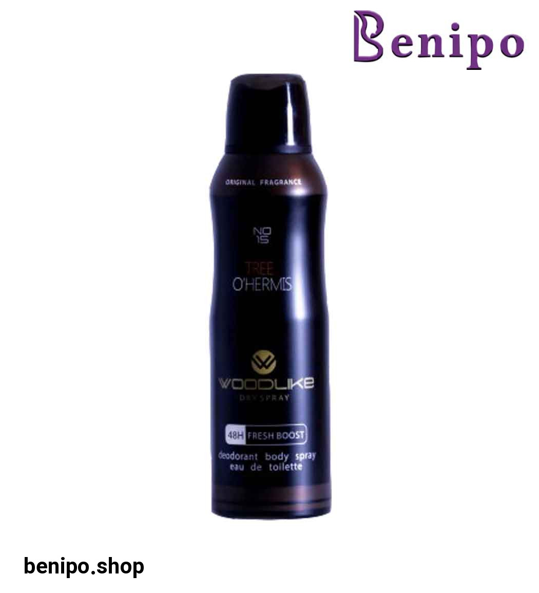 اسپری دئودورانت مردانه Tree Ohermis حجم 200میل