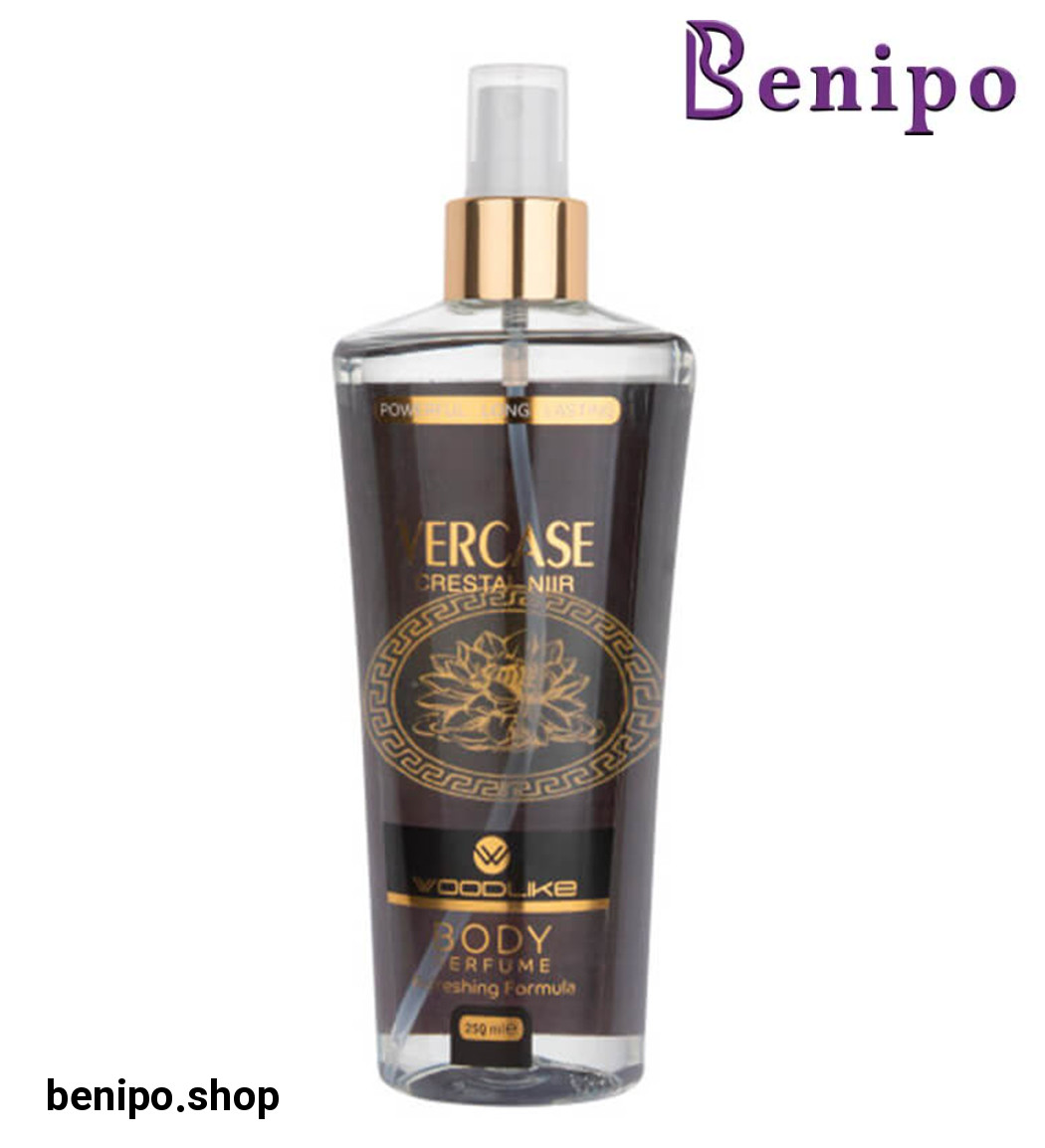 بادی اسپلش زنانه Versace Crystal Noir حجم 250میل