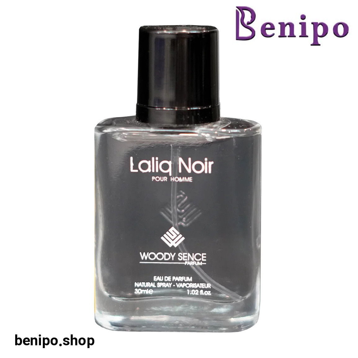 عطر جیبی مردانه مدل Laliq Noir حجم 30 میلی لیتر