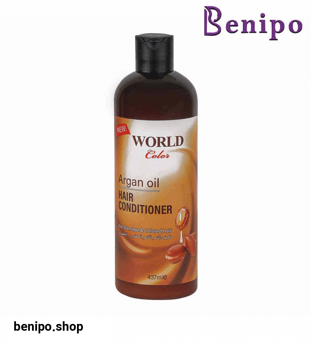 نرم کننده و تثبیت کننده رنگ مو حاوی روغن آرگان 437میل