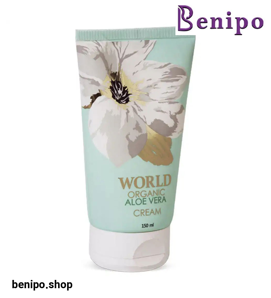 کرم حاوی عصاره آلوئه ورا ارگانیک 150میل