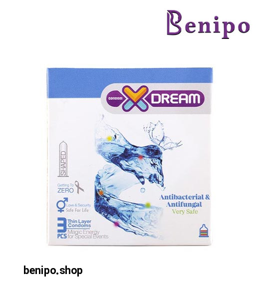 کاندوم 3عددی آنتی باکتریال ضد قارچ Antibactrial