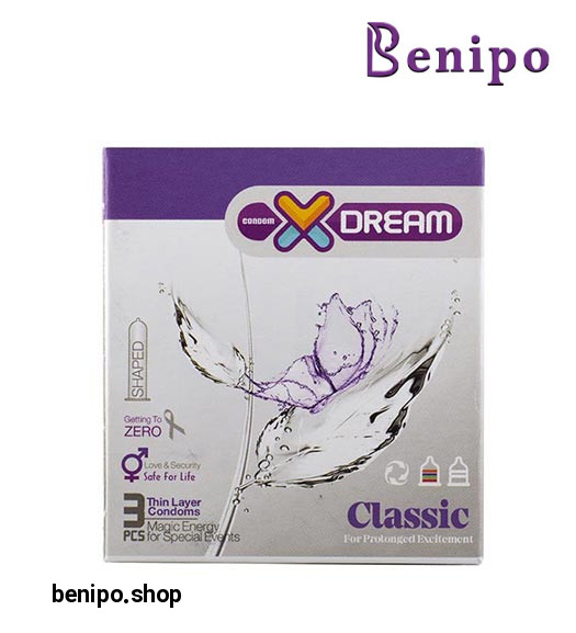 کاندوم 3عددی کلاسیک ساده Classic