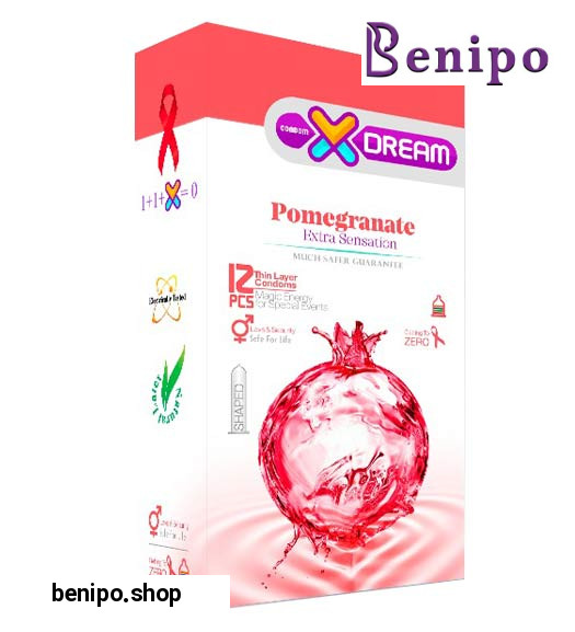 کاندوم 12 عددی تنگ کننده انار
