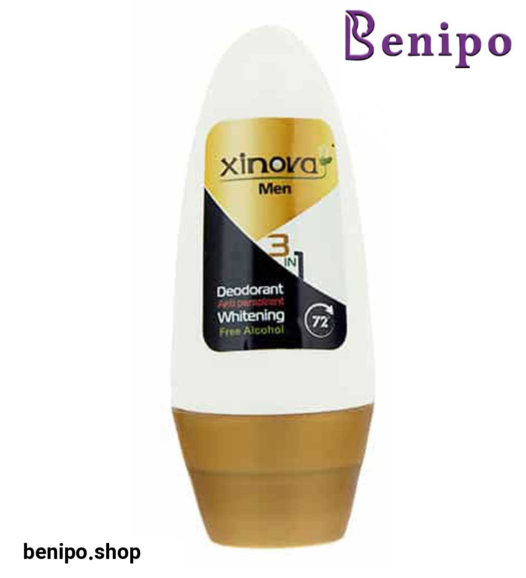 دئودورانت گیاهی لایت مردانه 3 در 1 ضد عرق و روشن کننده و بدون الکل 72 ساعته 50میل طلائی