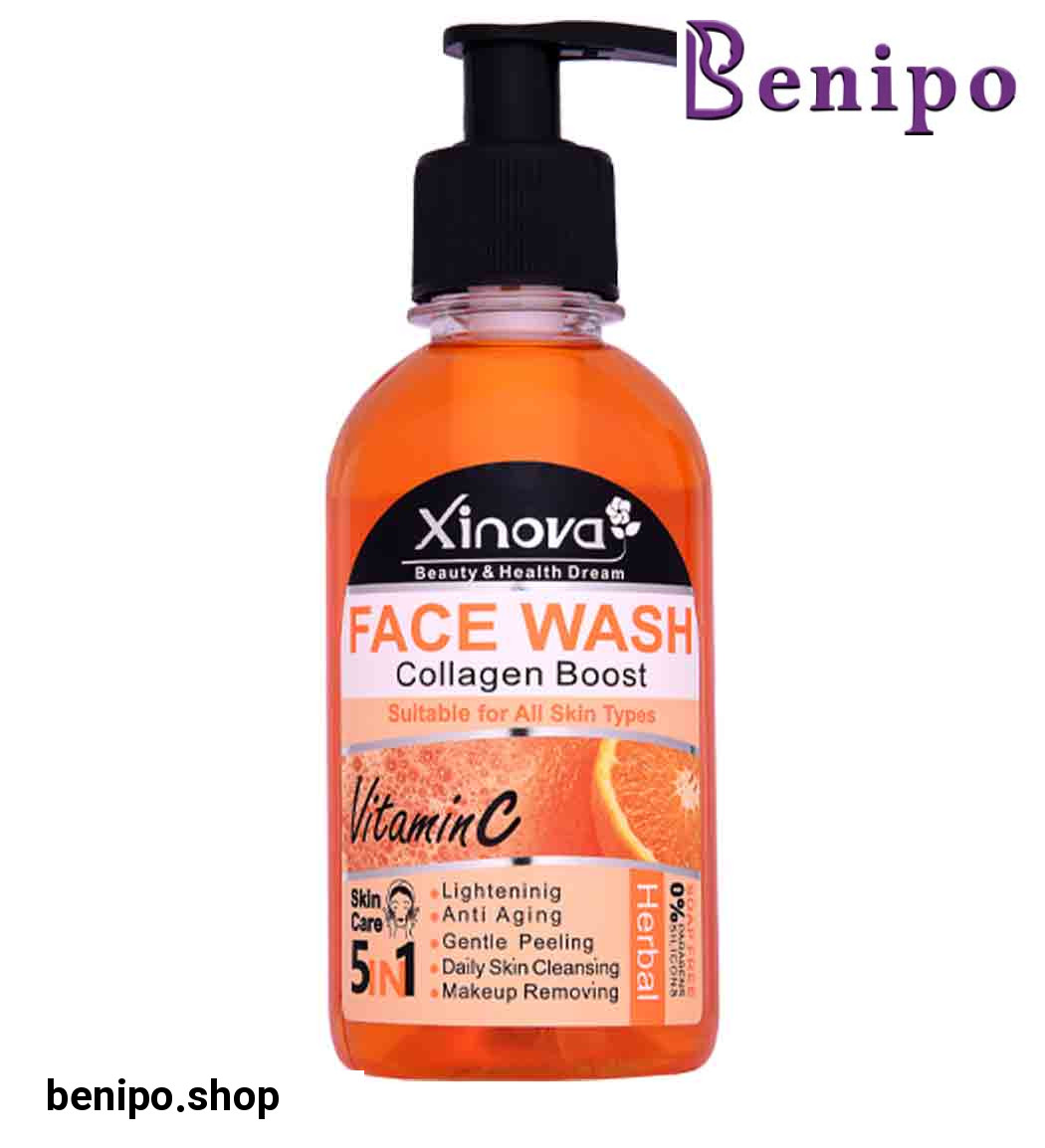 ژل شستشوی صورت ویتامین سی مناسب انواع پوست 250میل