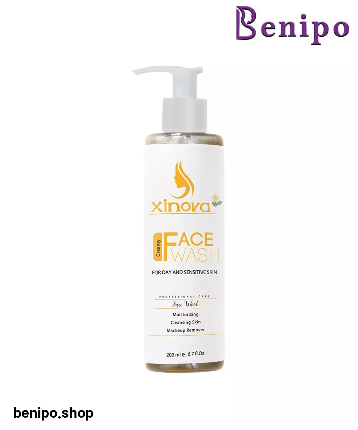 ژل شستشوی کرمی صورت مناسب پوست خشک و حساس 200میل