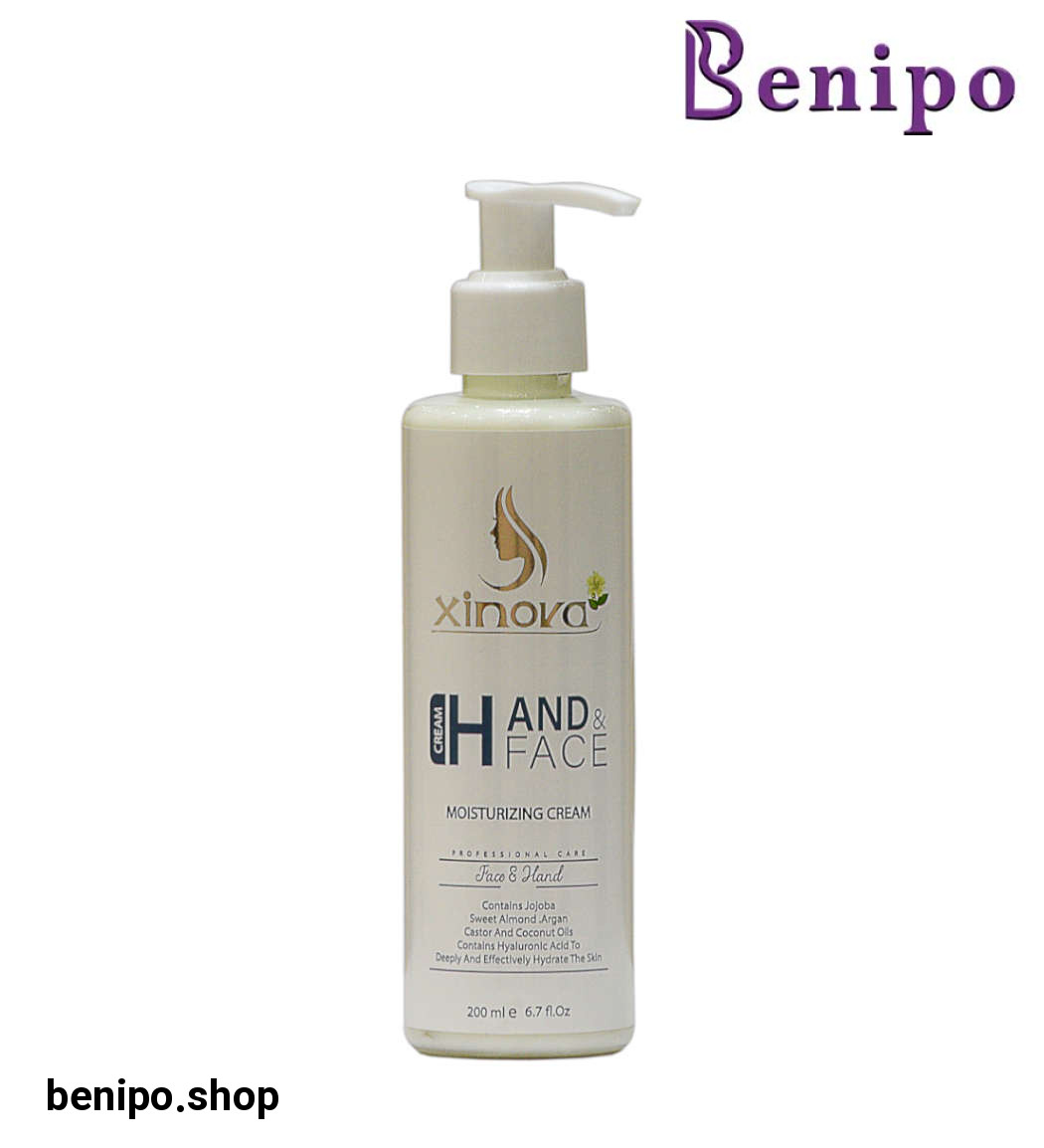 کرم آبرسان و مرطوب کننده دست و صورت 200میل
