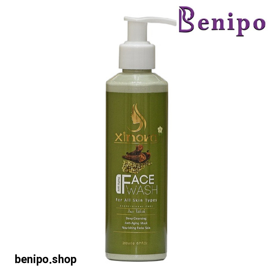 ژل شستشو و ماسک لایه بردار صورت رازیانه - میخک مناسب انواع پوست حجم 200 میل