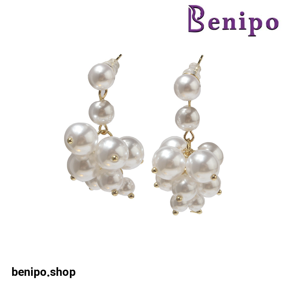 گوشواره مدل مرواریدی بهدخت