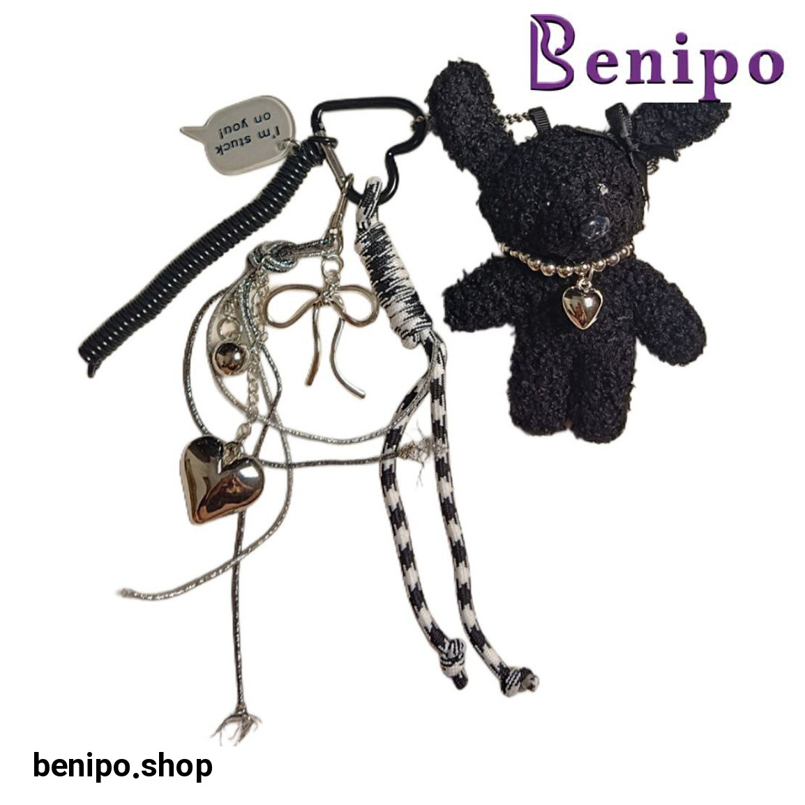 چارم بگ خرس مشکی