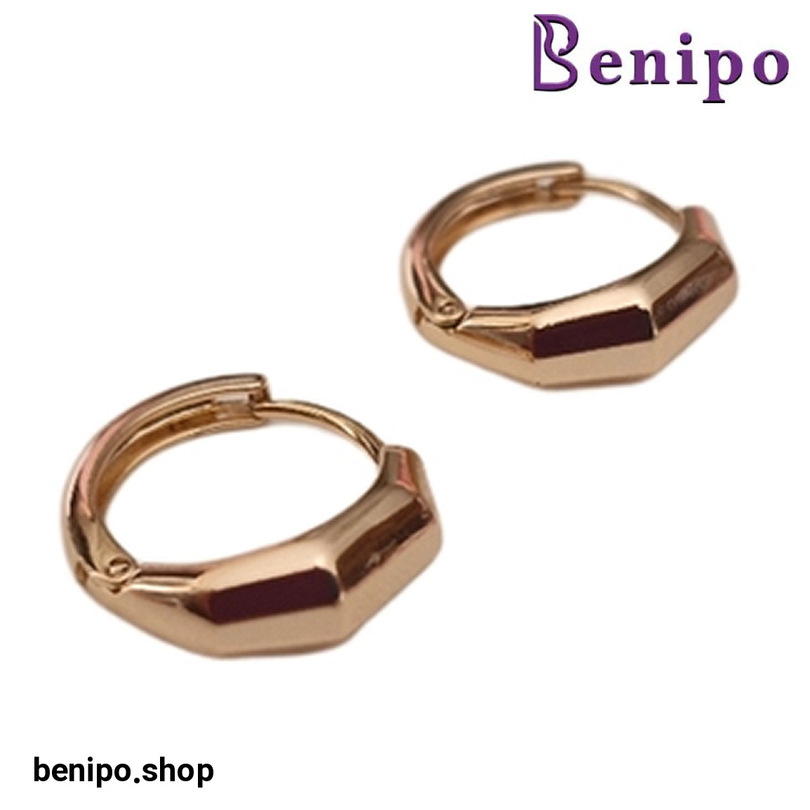 گوشواره زنانه طرح لانه زنبوری کد 54