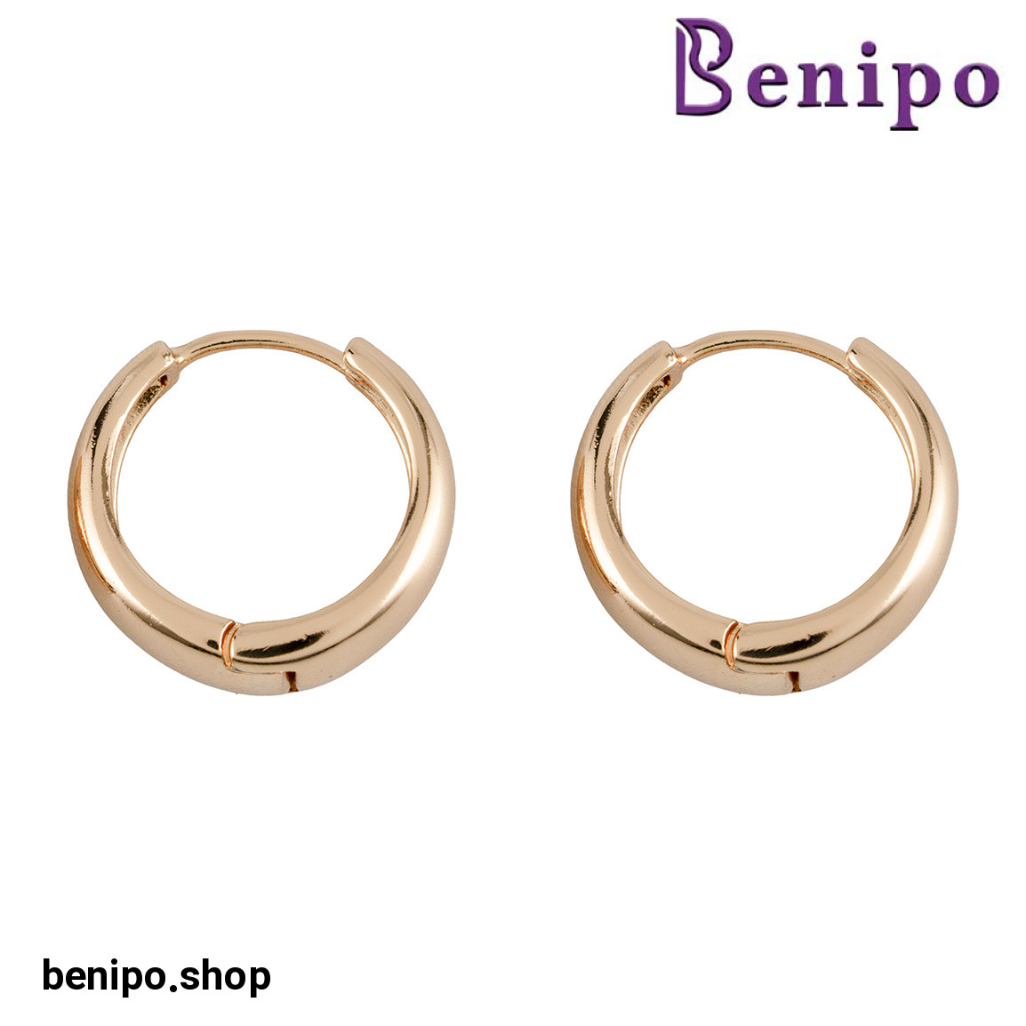 گوشواره حلقه مینیمال کد 028