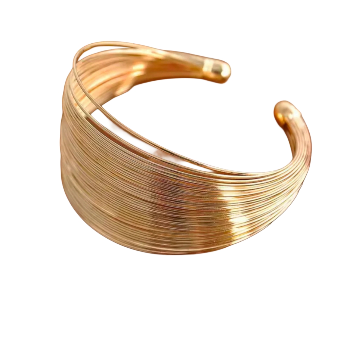 دستبند سیمی مدل ارک طلایی