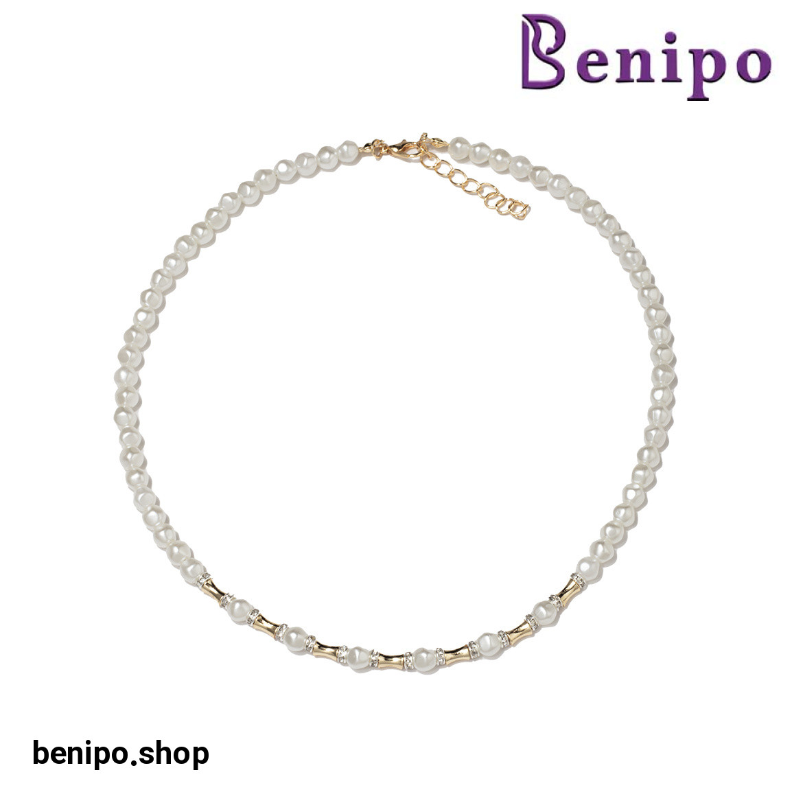 گردنبند مروارید البراندو مدل کاینا