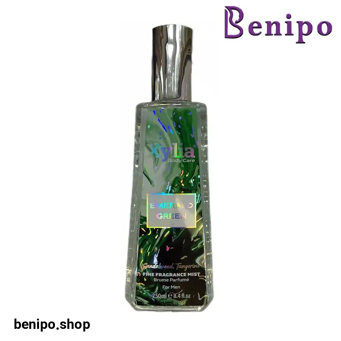 بادی اسپلش مردانه مدل Emerald Green حجم 250 میلی لیتر