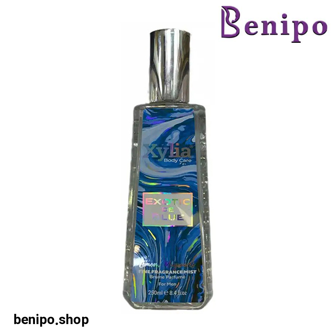 بادی اسپلش مردانه مدل Exotic De Blue حجم 250 میلی لیتر