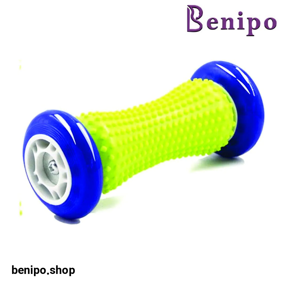 ماساژور فوم رولر یوگا مدل چرخ دار