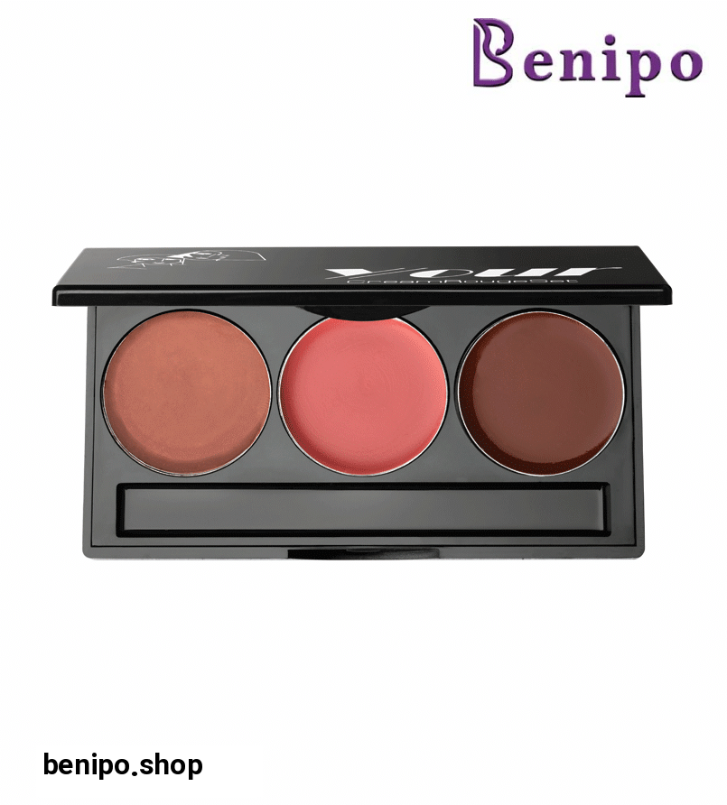 رژگونه کرمی 3 عددی