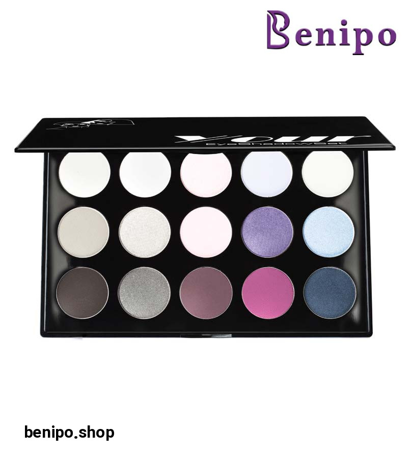 ست سایه چشم 15 رنگ سرد