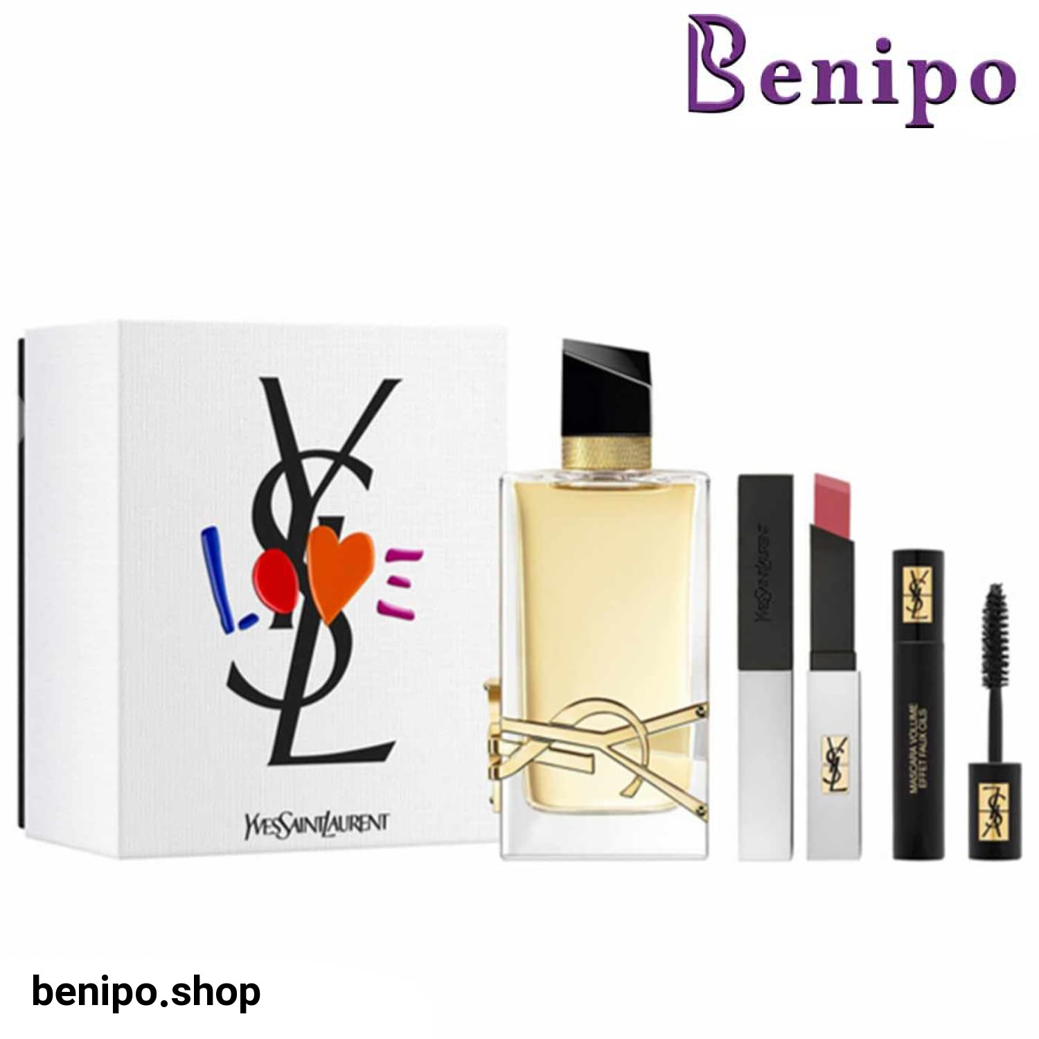 ست زنانه LOVE ایو سن لورن