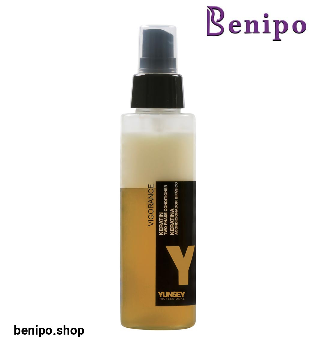 اسپری دوفاز احیا و ترمیم کننده مو کراتین گلد 100 میلی لیتر