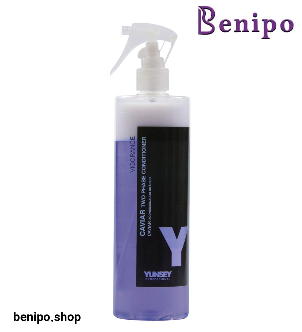 اسپری دوفاز ترمیم و بازسازی کننده مو خاویار 500 میلی لیتر