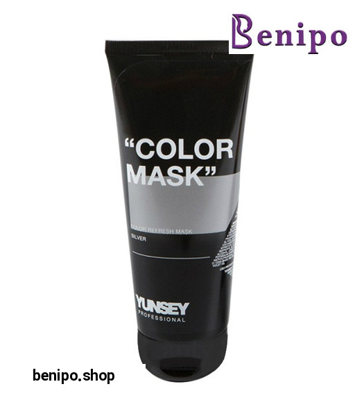 ماسک مو رنگی و رنگساژ نقره ای