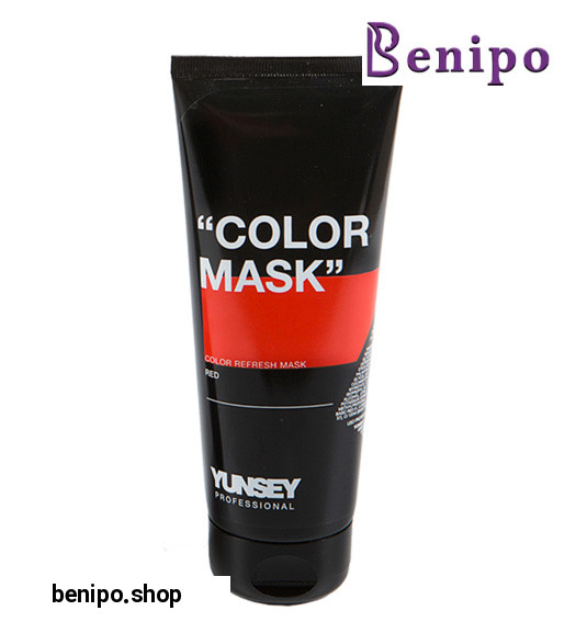 ماسک مو رنگی و رنگساژ قرمز