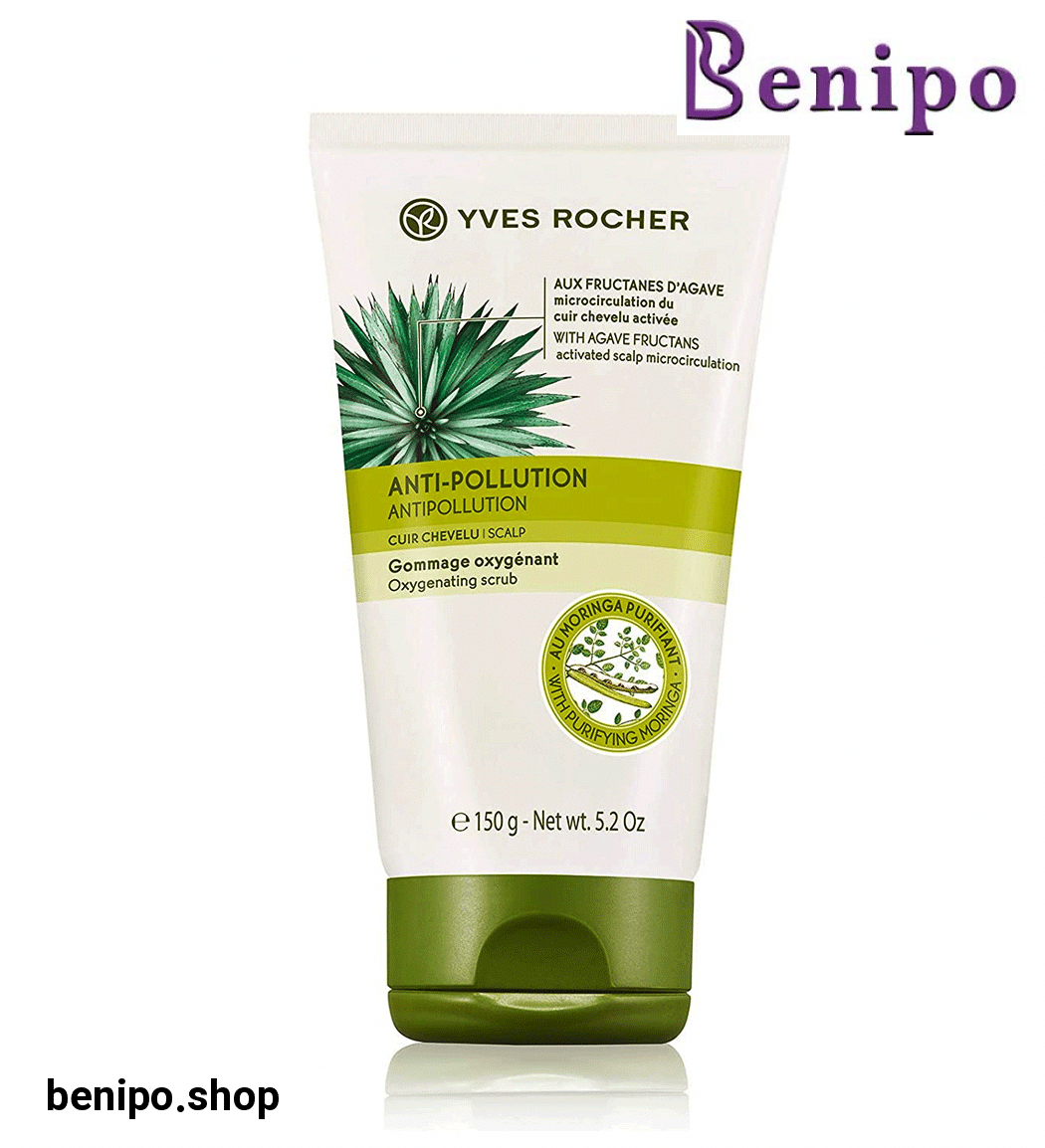 اسکراب سم زدا، لایه بردارو اکسیژن رسان پوست سر مدل Anti Pollution حجم 150 میل