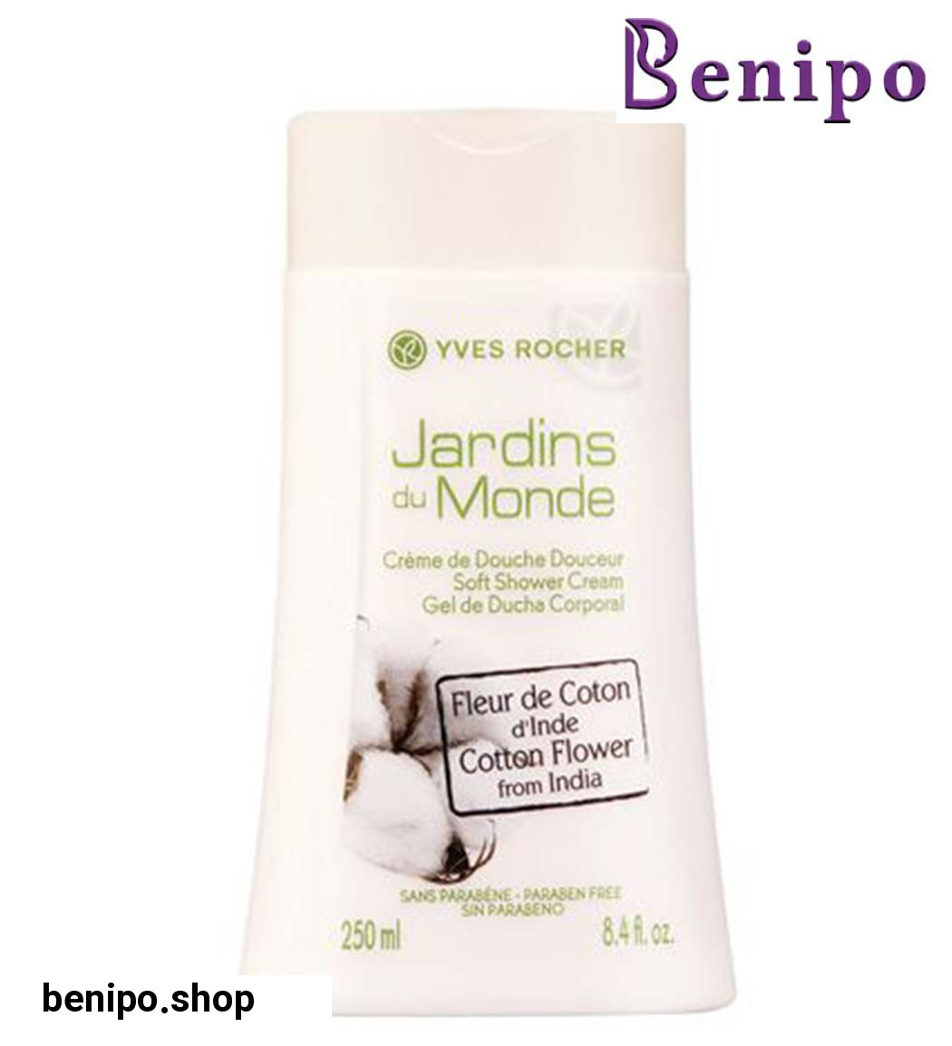 شاور ژل گل پنبه