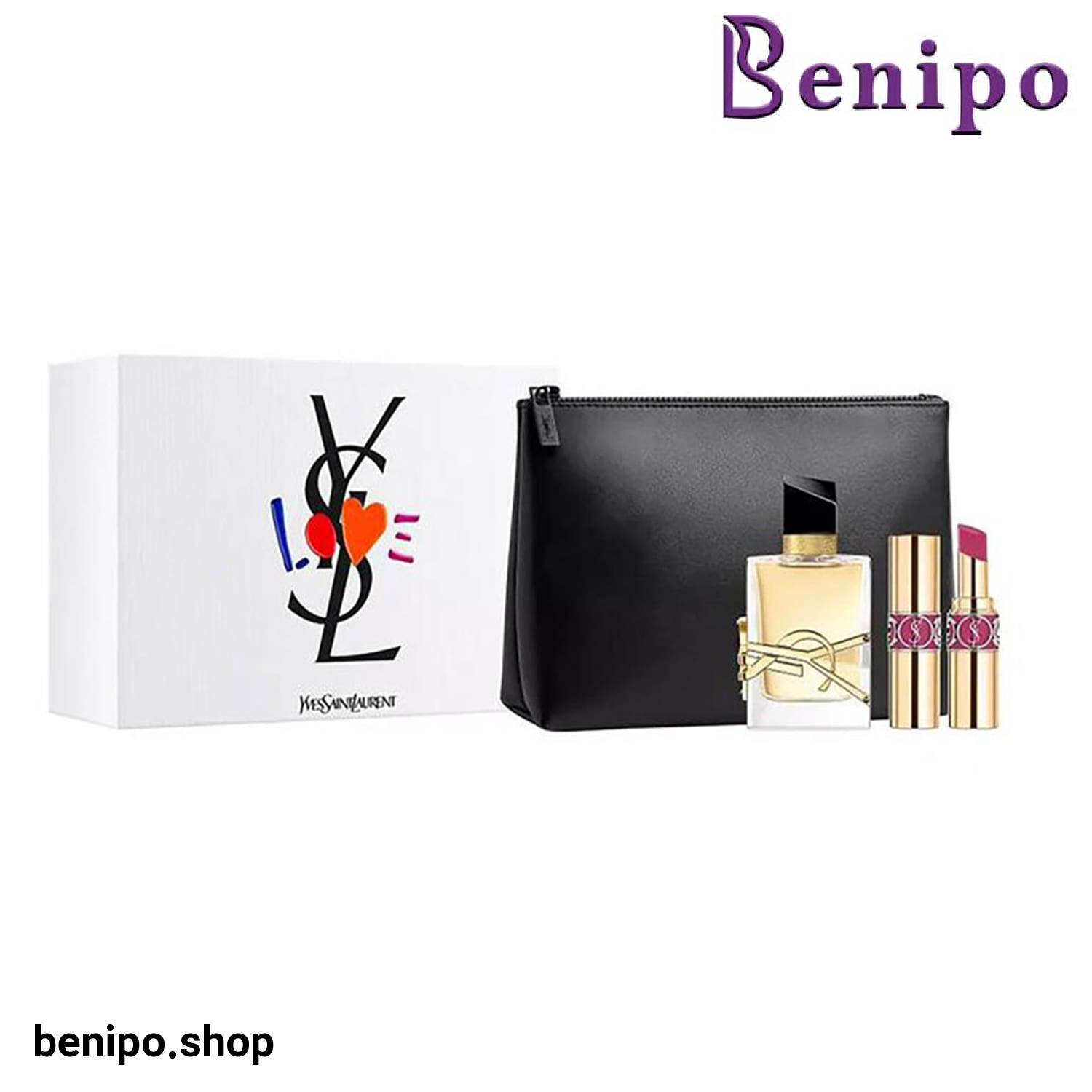 ست عطر لیبر و رژلب ایو سن لورن