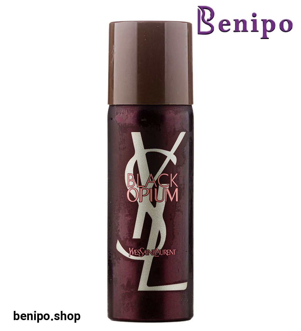 اسپری بدن مردانه Black Opium حجم 150 میل