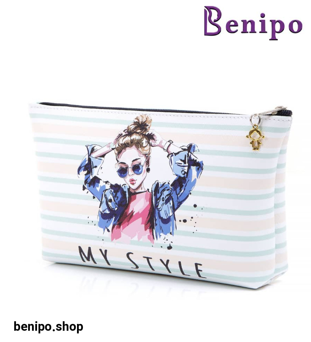 کیف لوازم آرایش پاکتی کد P-335