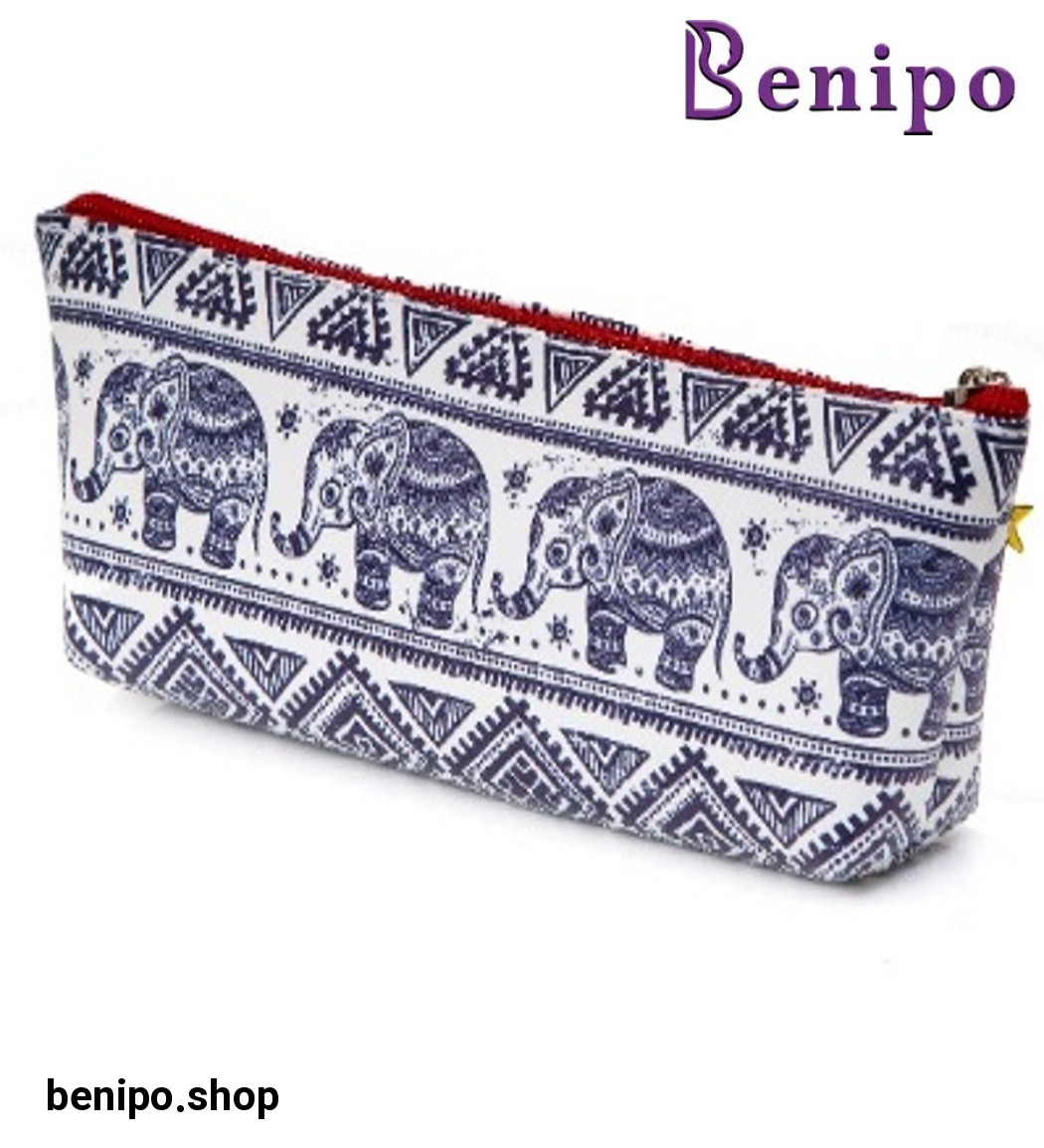 کیف لوازم آرایش پاکتی باریک کد PK-901