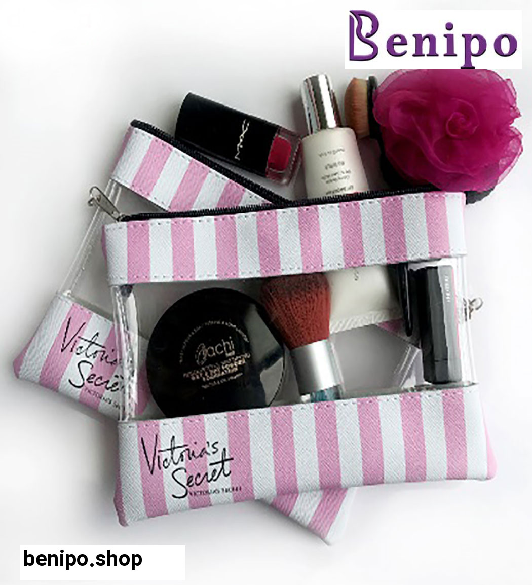 کیف لوازم آرایش طلقی کد TL-001