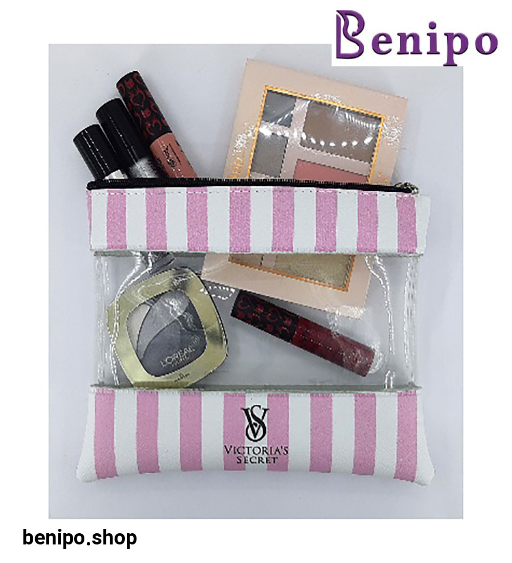 کیف لوازم آرایش طلقی کد TL-002