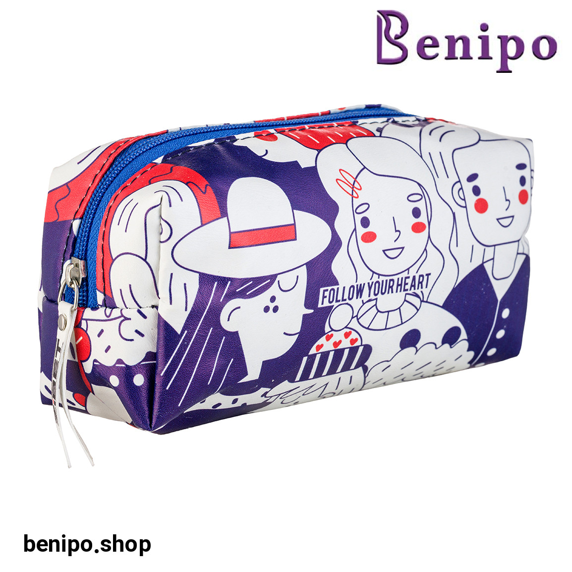 کیف آرایشی مکعبی مدل میراکل ارسال با رنگ رندوم