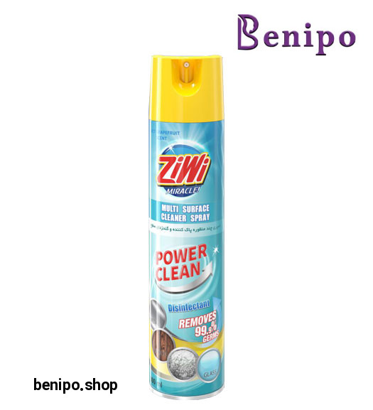 اسپری چند منظوره پاک کننده و گندزدای سطوح