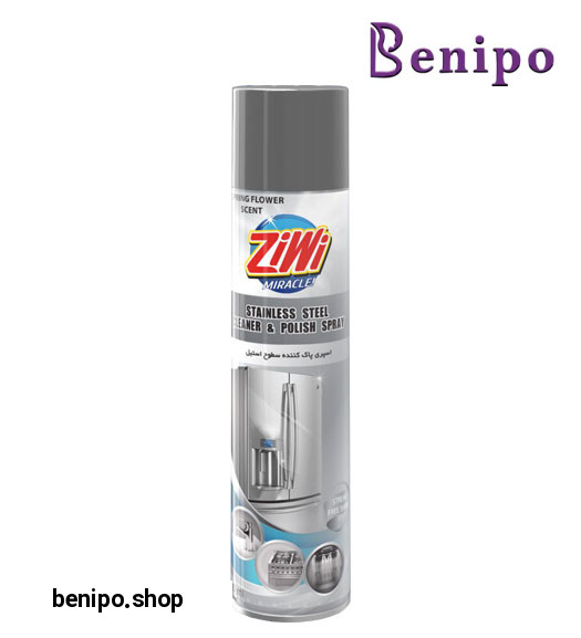 اسپری پاک کننده سطوح استیل