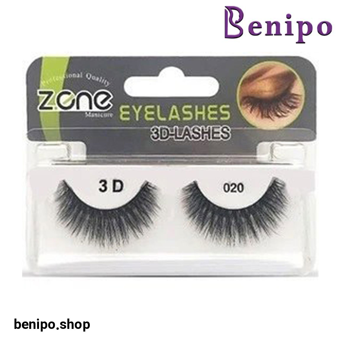 مژه تری دی  مدل 020