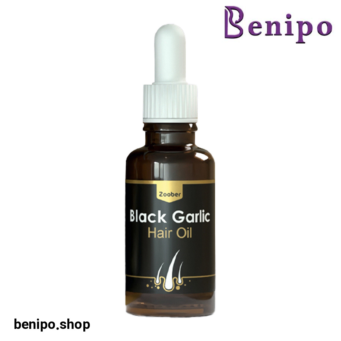 روغن مو سیر سیاه حجم 30 میلی لیتر