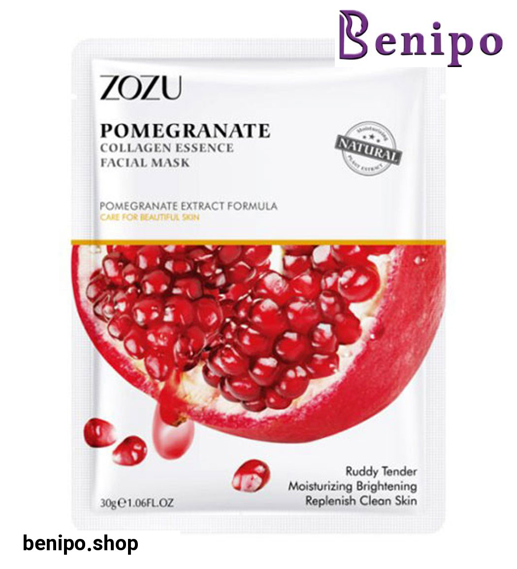 ماسک ورقه ای انار 30گرمی